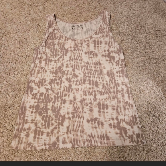 Eddie Bauer Beige and Cream Tank Top - Picture 2 of 3